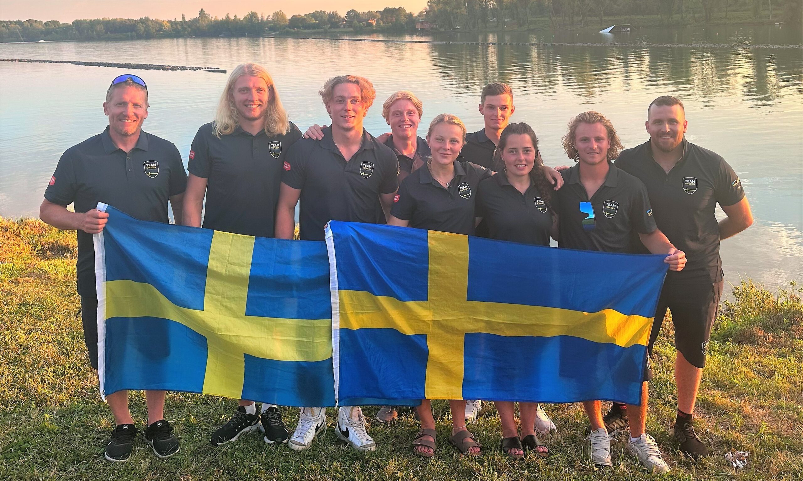 Vattenskidor – Vällyckat U-21 EM i Frankrike med Team Sweden på 4:e plats i lagtävlingen!