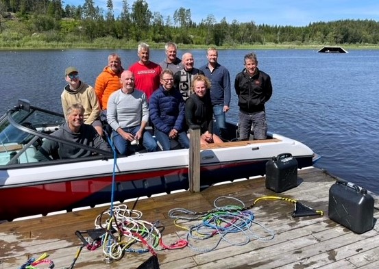 Säsongstart för +35-landslaget i Vattenskidor!