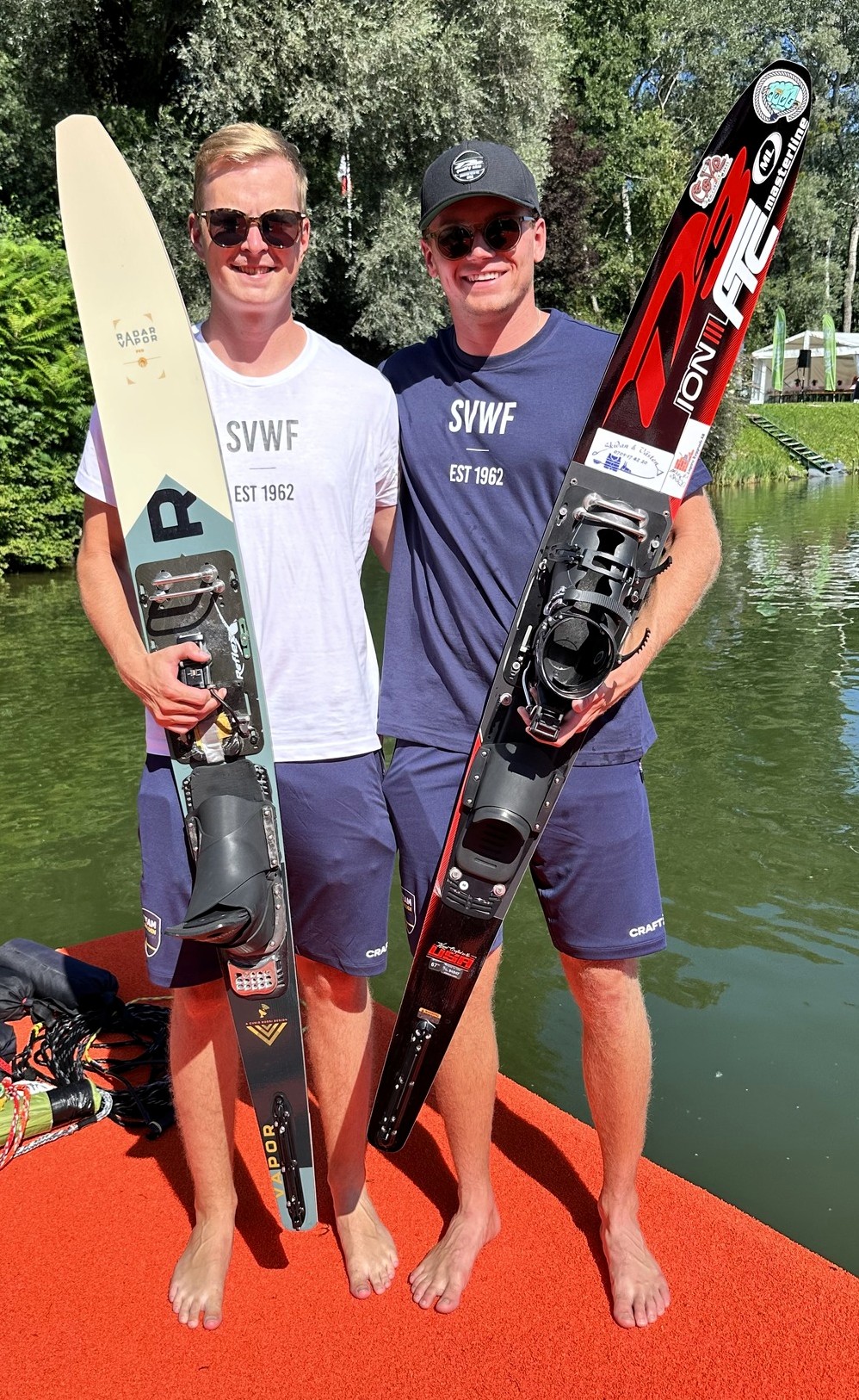 VATTENSKIDOR – 3 svenska Open EM finaler i Österrike och Törnquist 5:a i slalom och 6:a i hopp!