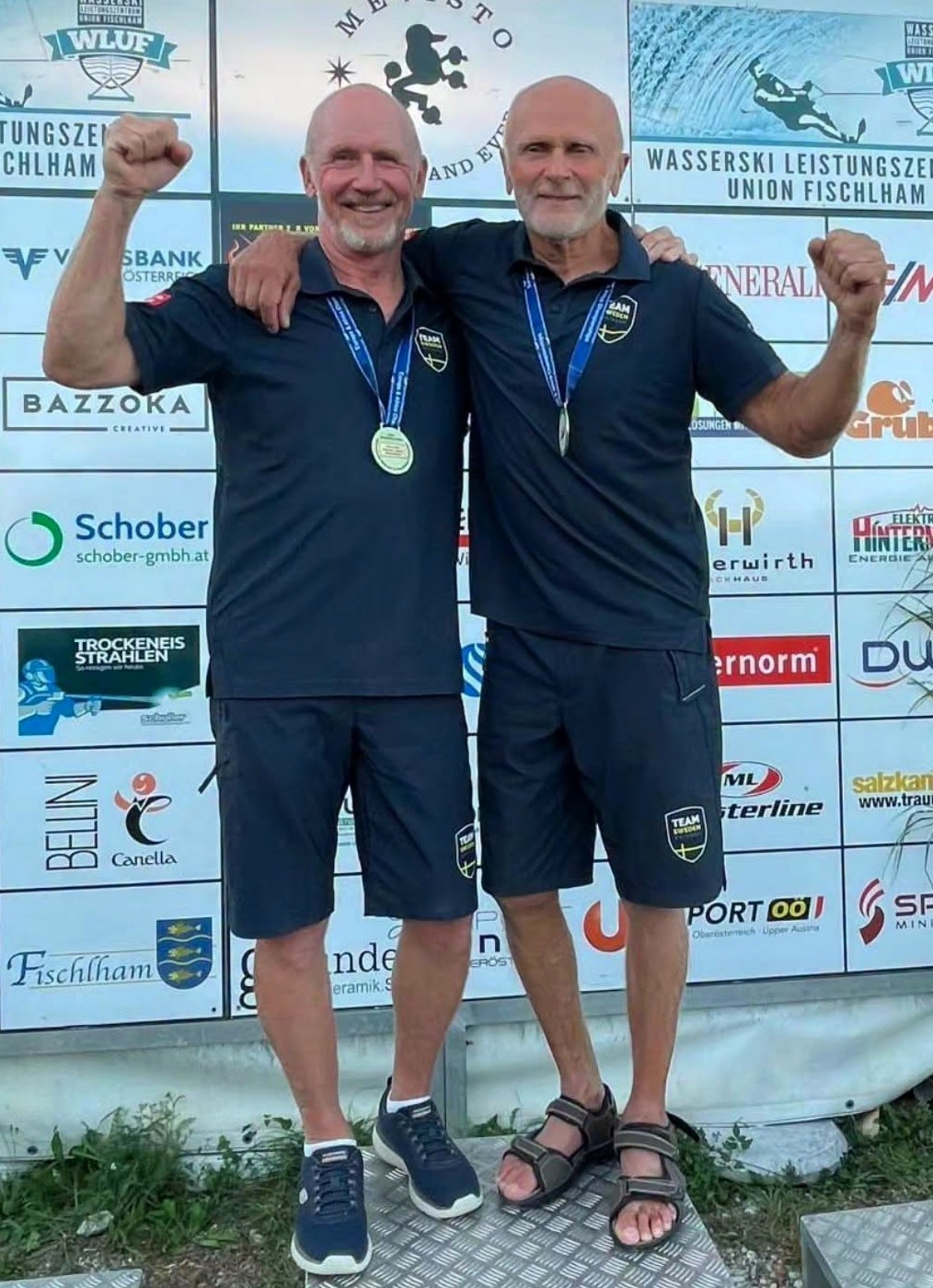 Vattenskidor – Stora svenska framgångar vid +35 EM i Österrike – Morgan & Odd vinner EM-guld!